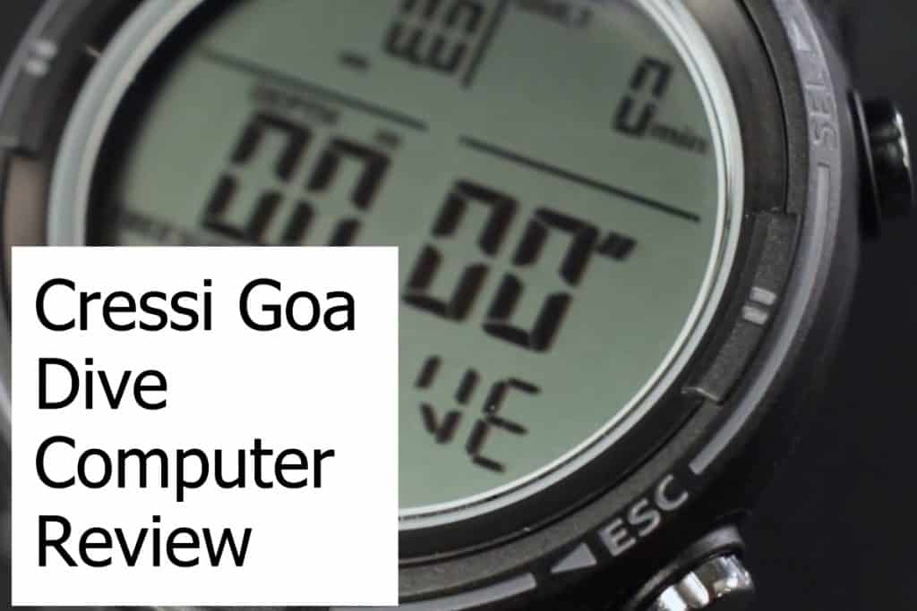 Review of the Goa Dive Computer from Cressi