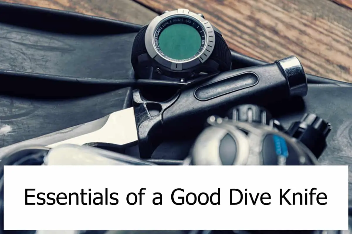 What makes a good dive knife? What features does it have to have?