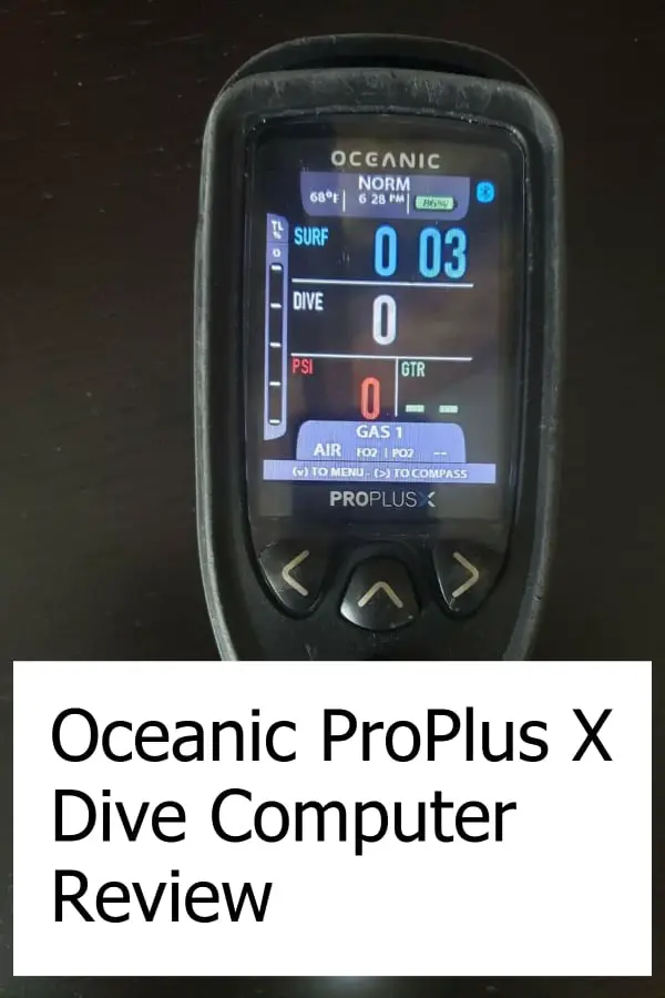 Review of the ProPlus X Scuba Diving Computer from Oceanic