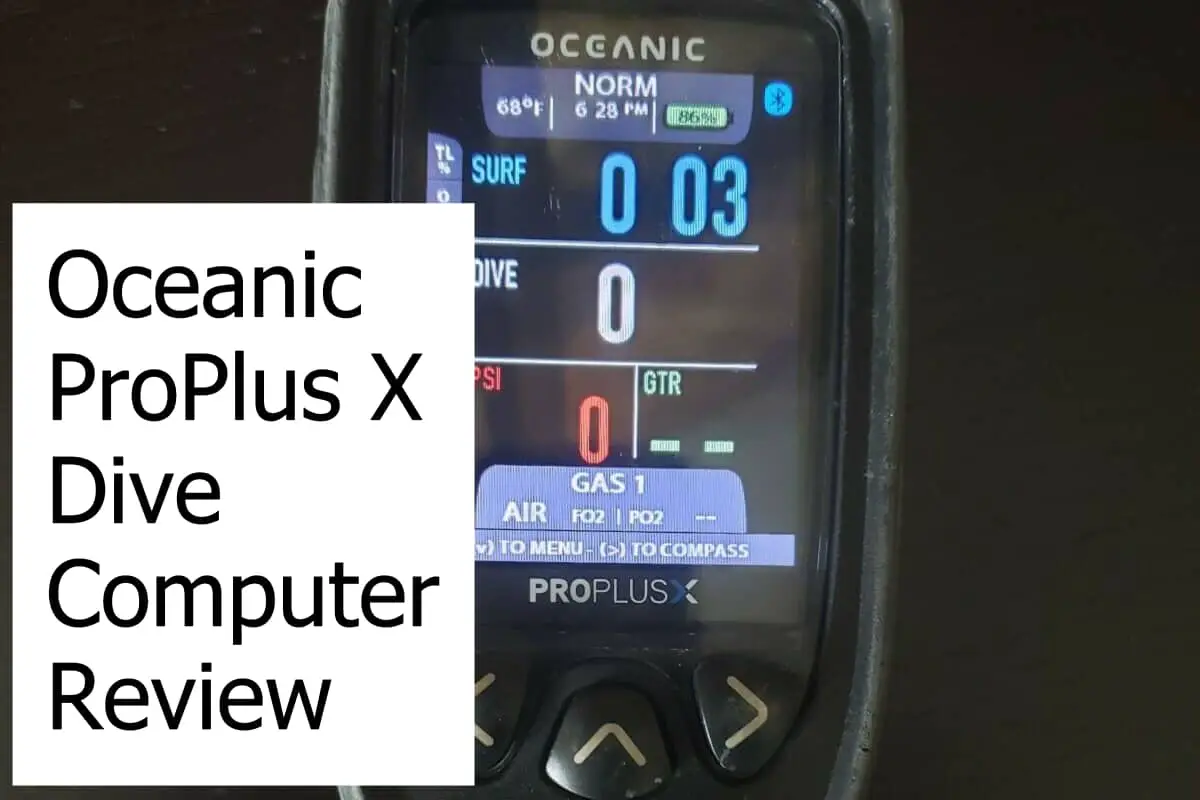 Review of the ProPlus X Scuba Diving Computer from Oceanic