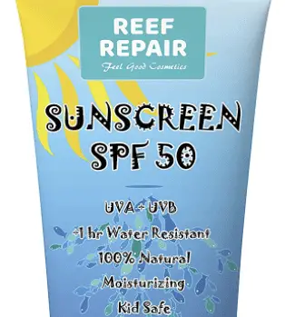 Reef Safe Sunscreen SPF 50 All Natural