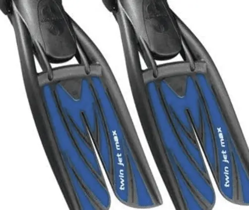 Scubapro Twin Jet Max Open Heel Split Fins