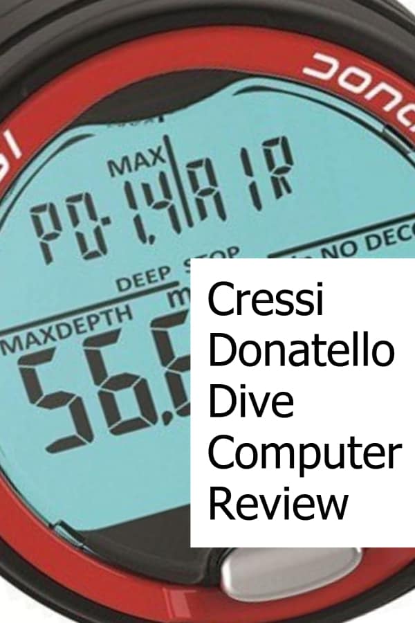 Review of the Cressi Donatello Wrist Scuba Diving Computer