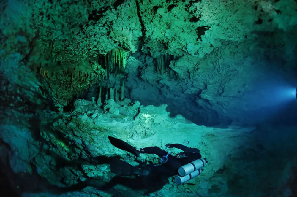 Diving in a Cave - is it dangerous or safe?