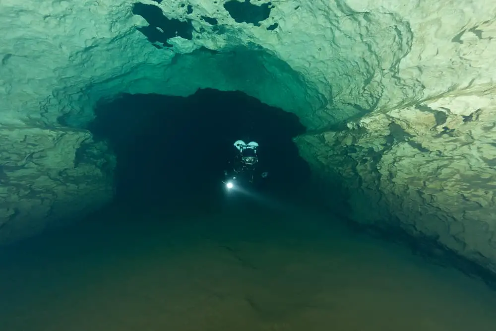 Staying safe when cave diving