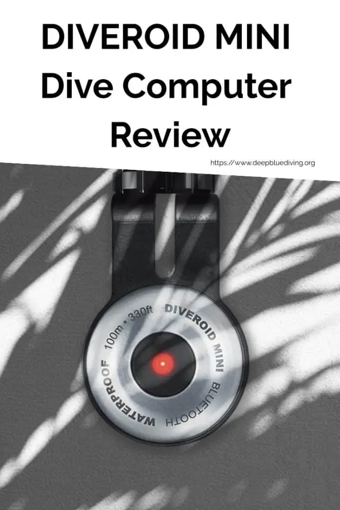 Review of the DIVEROID MINI Dive Computer