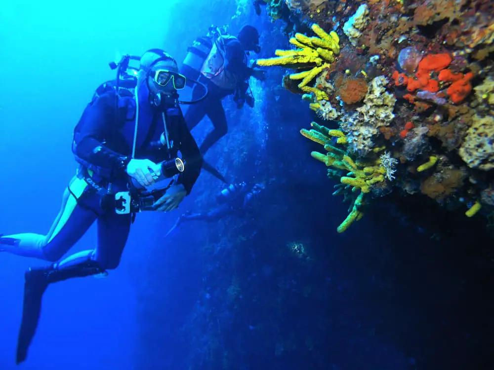 Diving the adriatic sea in Croatia