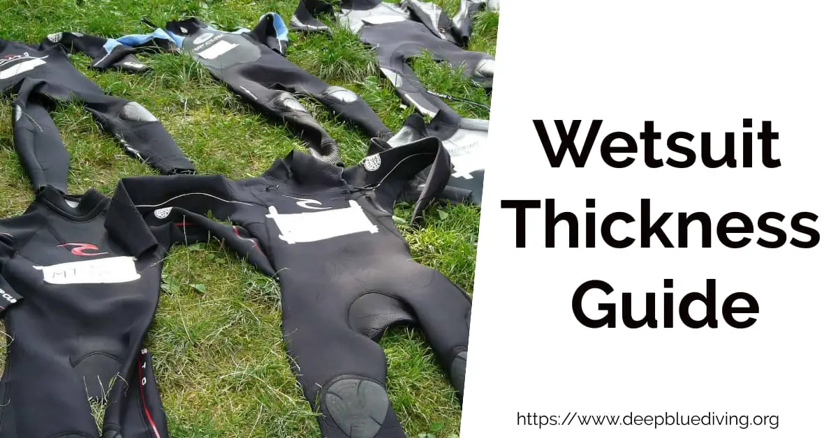 Wetsuit Thickness Guide