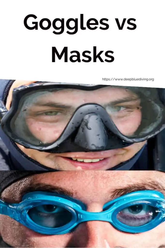Comparing Swim Goggles vs Scuba Masks
