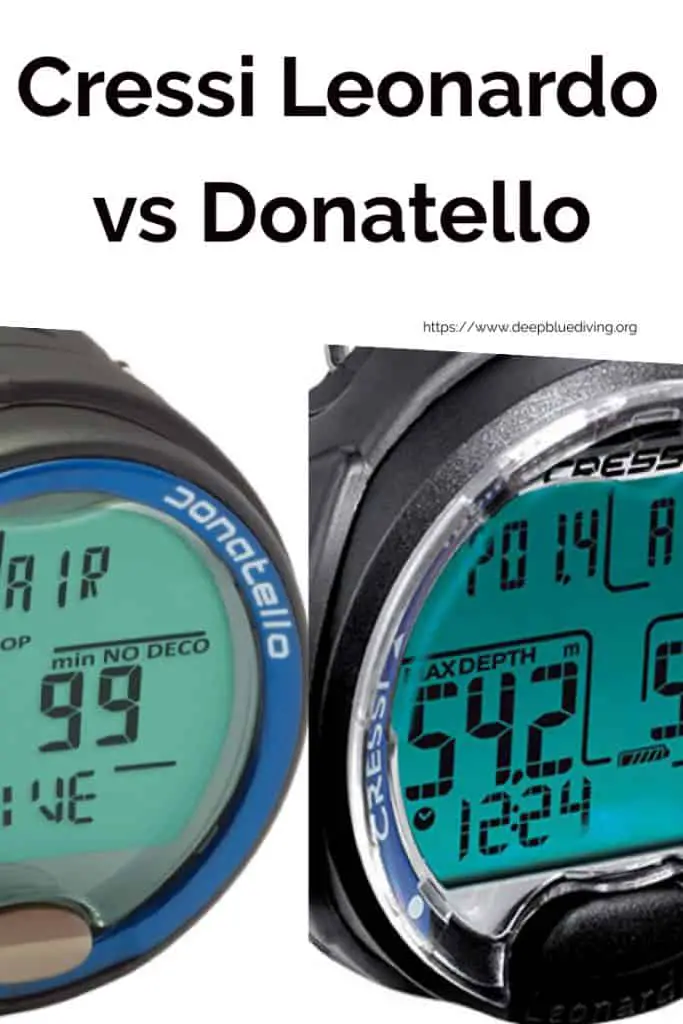 Cressi Donatello vs Leonardo