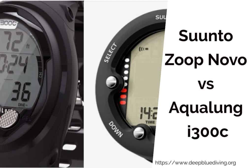 Aqualung i300C vs Suunto Zoop Novo