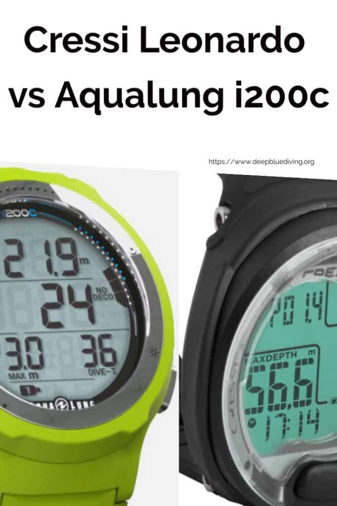 Aqualung i200c vs Cressi Leonardo