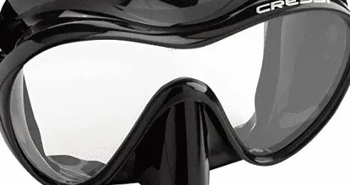 Cressi F One Frameless Scuba Snorkel Mask - Black