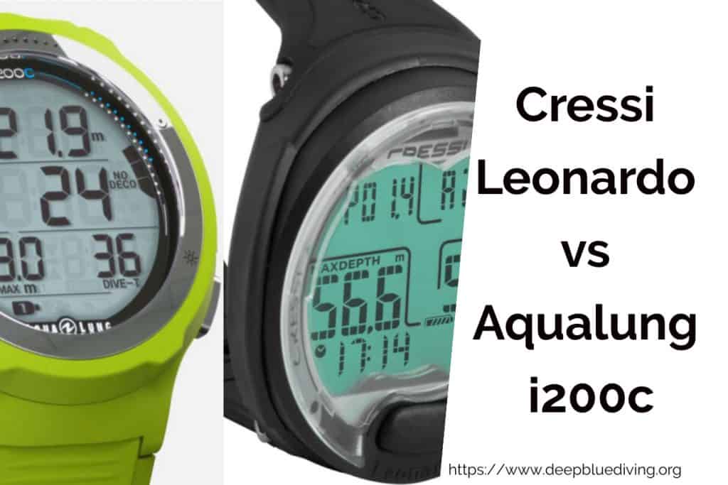 Cressi Leonardo vs Aqualung i200c