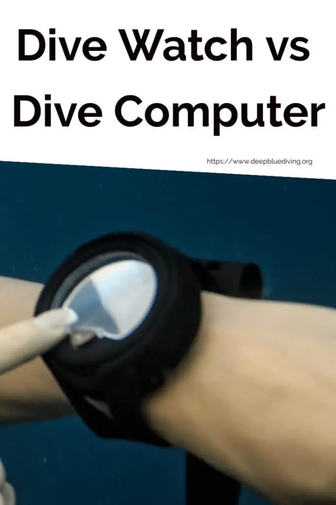 Dive Computer vs Dive Watch